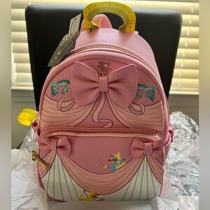 NWT Cinderella Dress 70th Anniversary Loungefly Bag